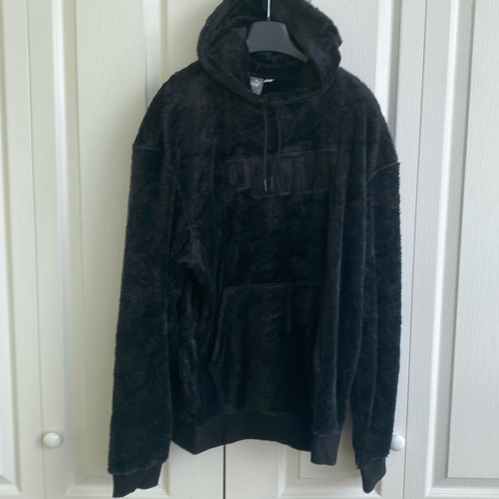BNWT Puma Black Hoodie, Size L